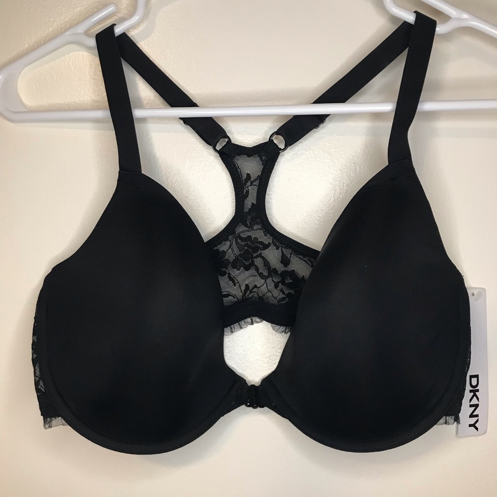 NWT DKNY Black Bra Size 34DDD